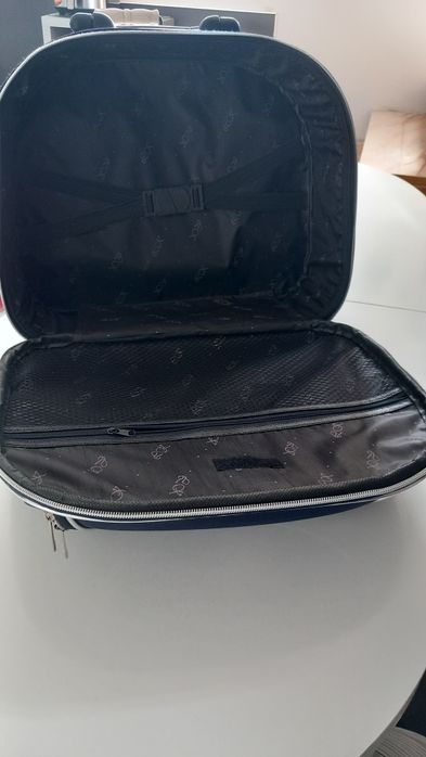 Necessaire azul escuro grande