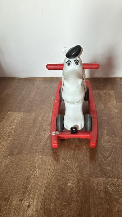 Конячка 2 в 1 качалка + велобіг