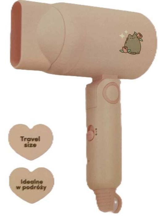 Pusheen Suszarka do włosów Podróżny Rozmiar Różowa TRAVEL SIZE