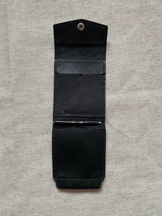 Шкіряний затискач для купюр