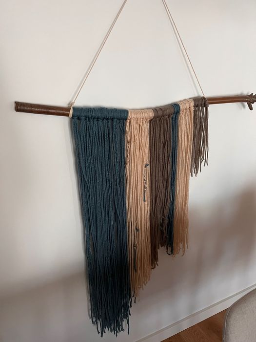 Macramé tricolor