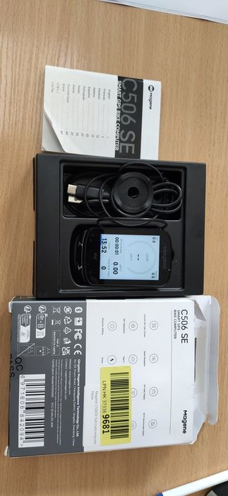 Вело комп'ютер спідометр gps bluetooth c506 se magene