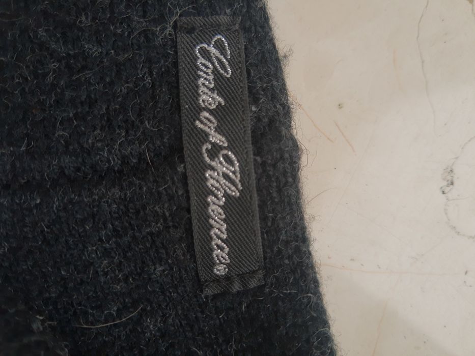 Czapka beret z wełny