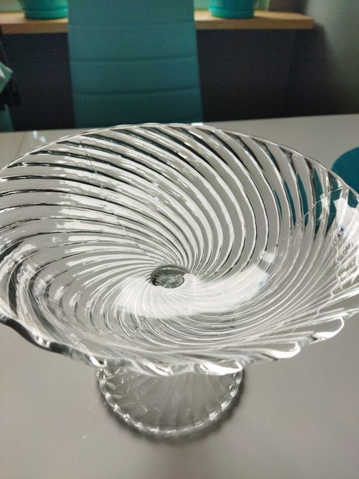 Patera owocarka Spirelli hsg Ząbkowice Serwicki szkło PRL, vintage