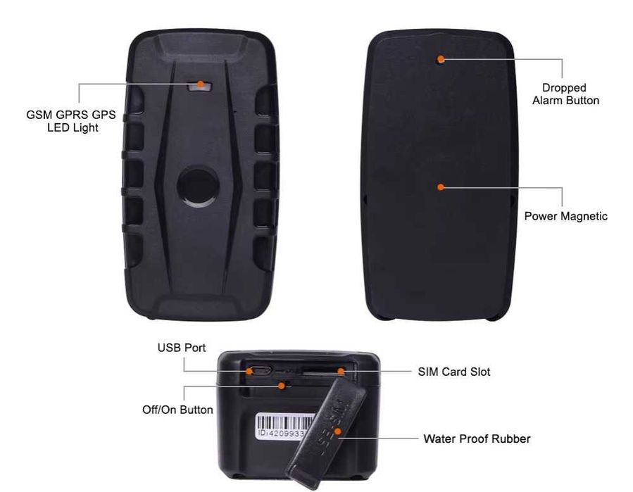 Localizadores GPS TKSTAR TK905 TK915 TK913 Rastreadores para carros e motos
