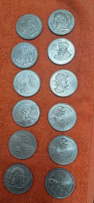 Moedas Comemorativas 250/200/100 EscudosCentavos1948/50 Centavos