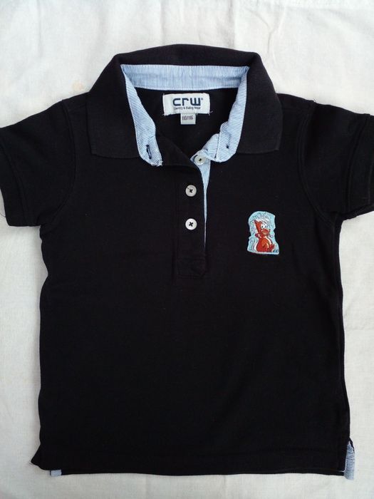 Джинсові шорти, футболка поло