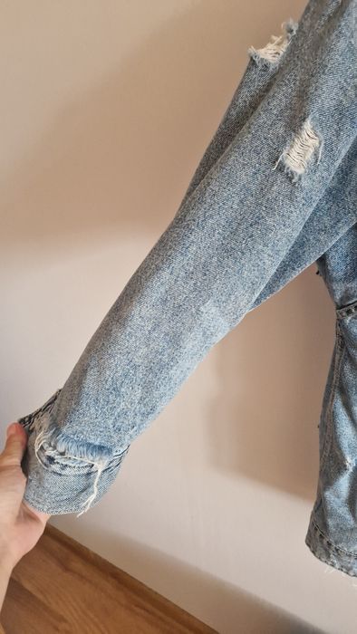 Przepiękna kurtka frędzle zara boho usa kanada