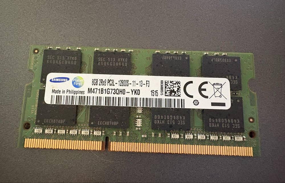 Оперативна памʼять Samsung DDR3L 8gb