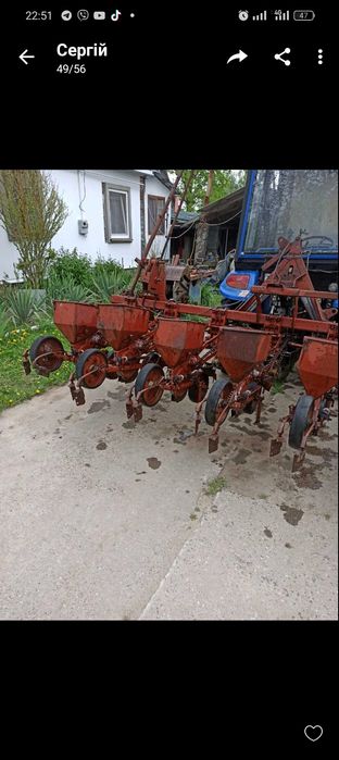 Продам сівалку бурячану 7 секцій