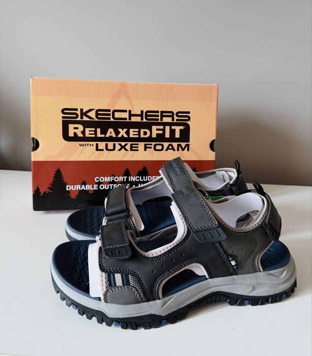 Męskie sportowe sandały skechers rozmiar 43 góry trkking wycieczki