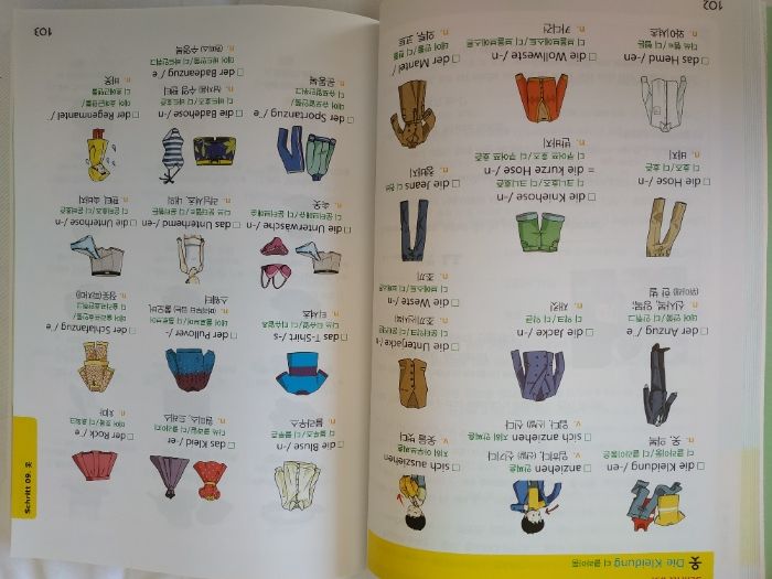 Dicionário Alemão - Coreano ilustrado