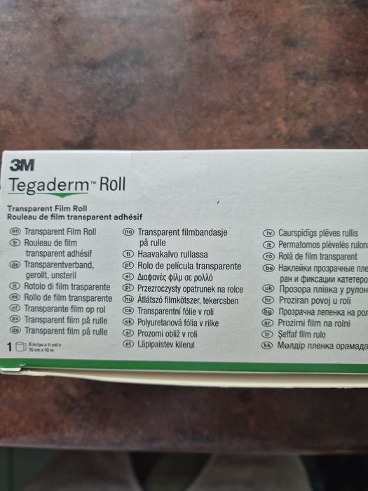 3M Tegaderm-Roll taśma opatrunkowa