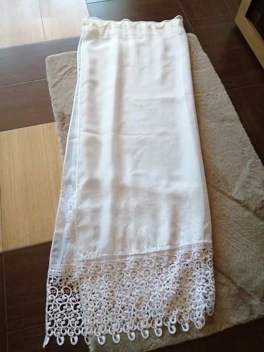 Firana w łuk z gipiura na taśmie 500x180