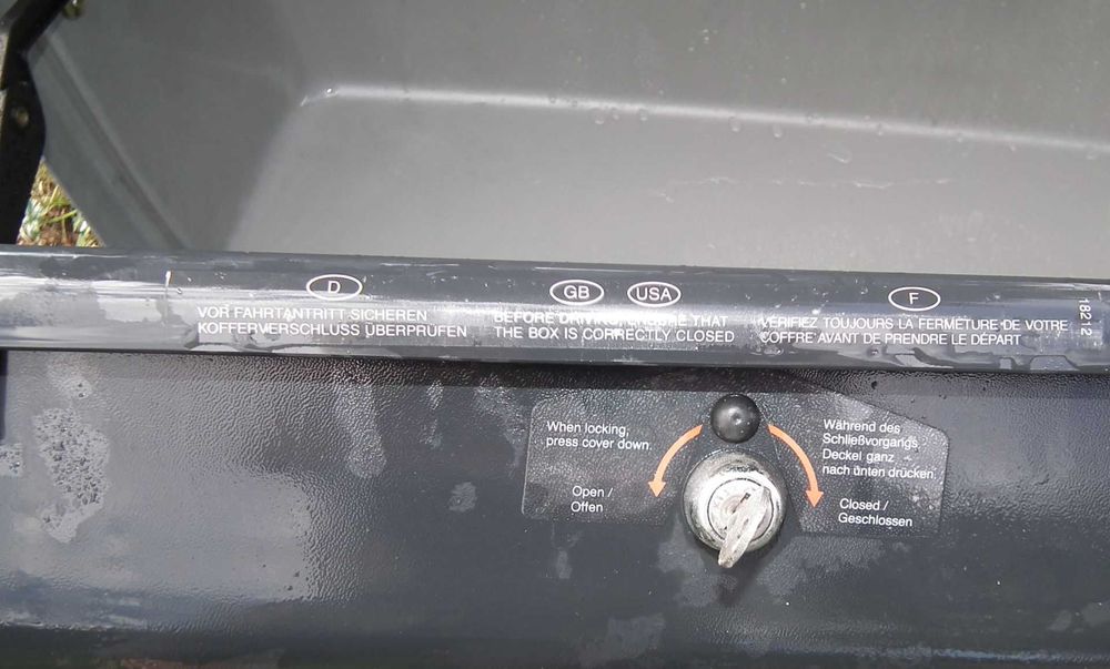 Box dachowy Jetbag/THULE Sweden 230x70x35
