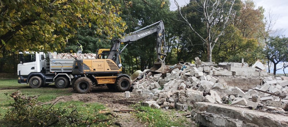 Rozbiórki budynków i wyburzenia
