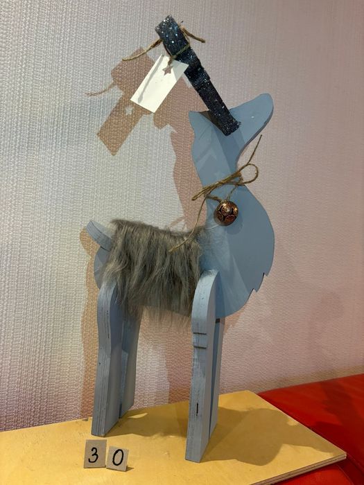 Świąteczny renifer dekoracyjny