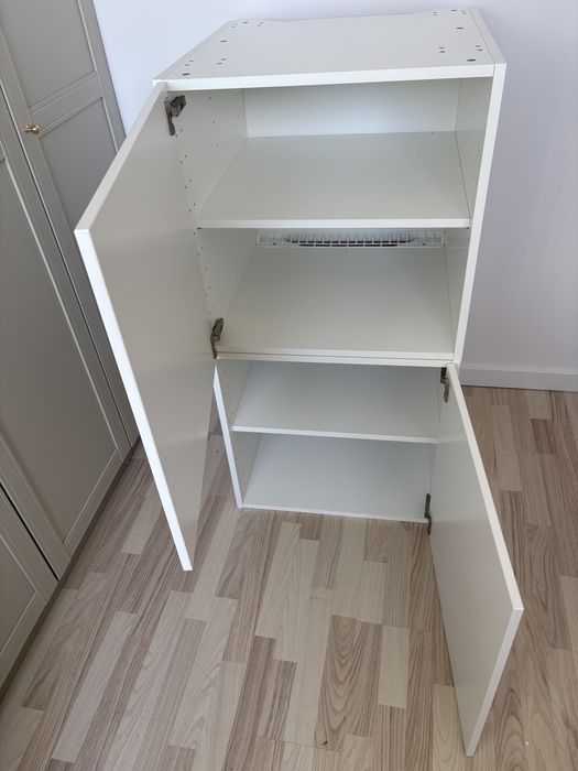 Ikea Metod veddinge białe szafki jak nowe 2 sztuki 60x60x60