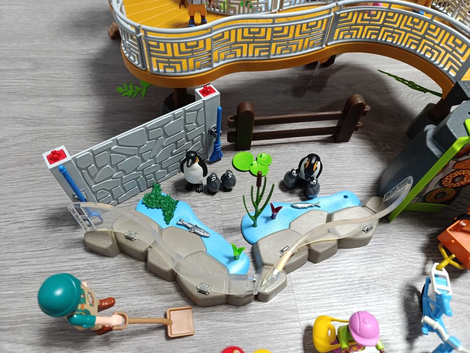 Playmobil плеймобіл зоопарк, величезний ігроленд