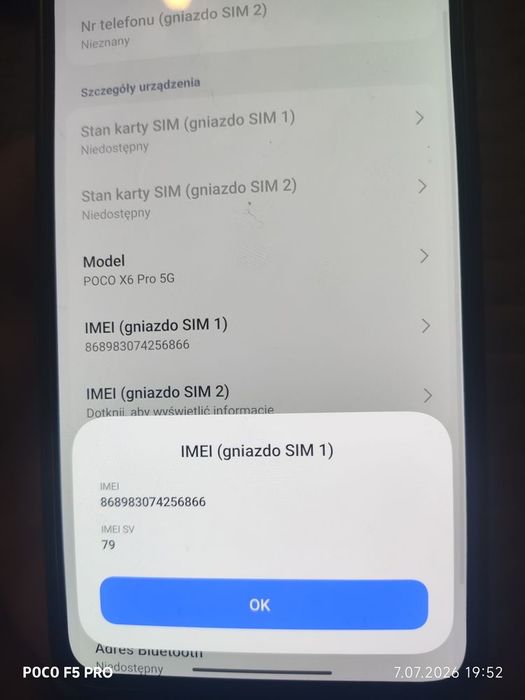 Sprzedam lub zamienię Poco x6 pro