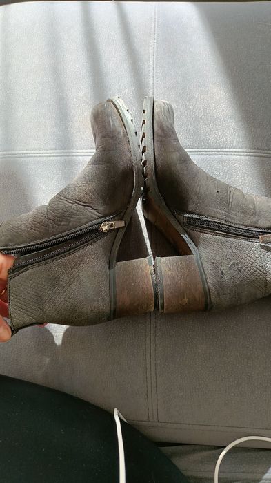 LAN Kars botki damskie skórzane 38