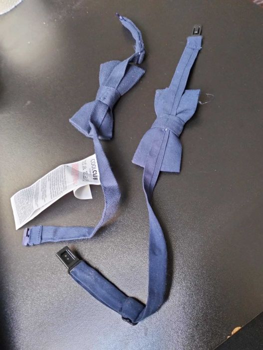 Muchy dziecięce granatowe 2 sztuki 116 cm