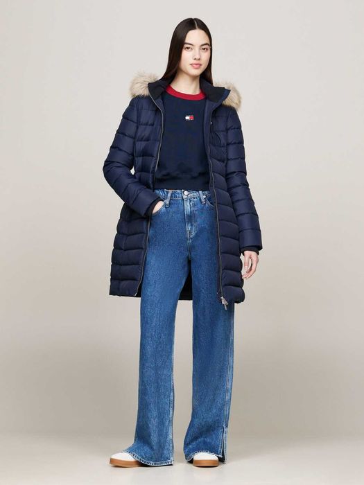 Tommy Hilfiger пуховик S\M зимова куртка пальто