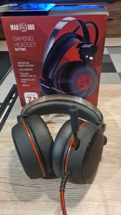 Słuchawki Gamingowe MAD DOG GH705