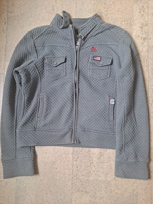 Śliczna szara kurtka-bluza