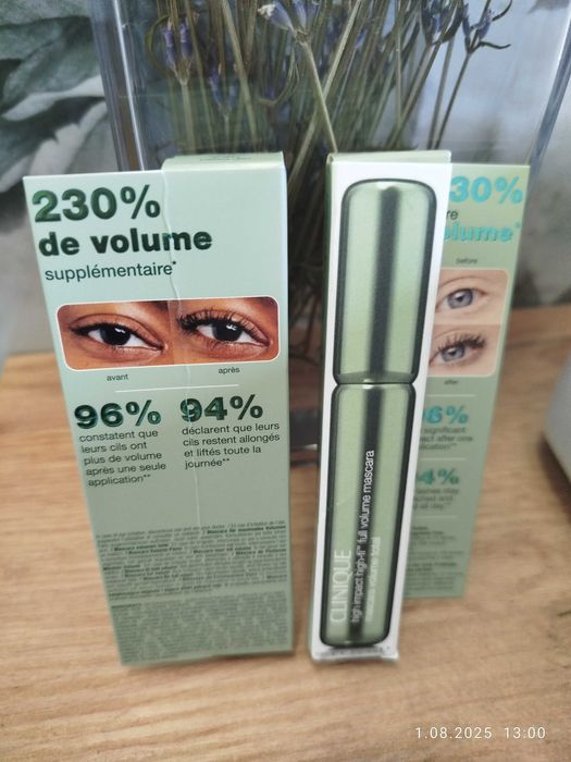 MaskaraClinique High Impact High-Fi Full Volume intensive black