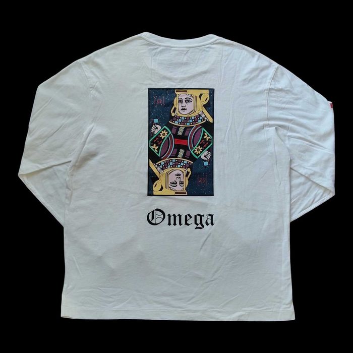 Billionaire Boys Club BBC Alpha Omega White Long Sleeve