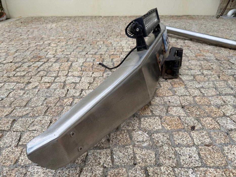 Para-choques e Snorkel em inox + Guincho - Suzuki Samurai SJ