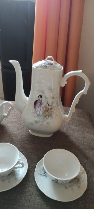 Serviço de chá em porcelana vista alegre