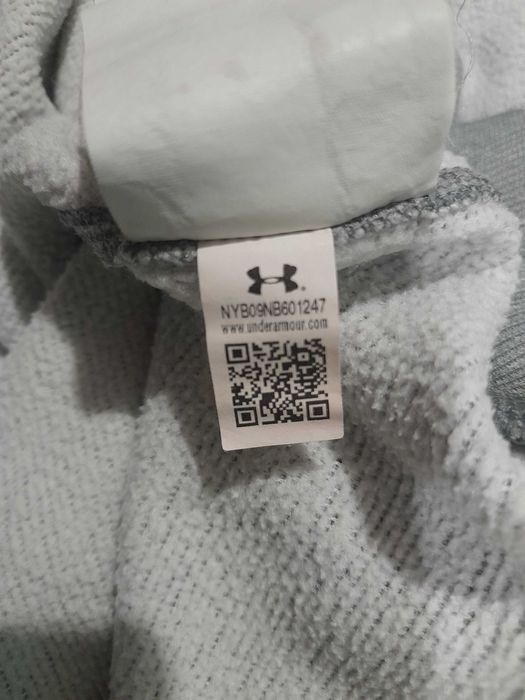 Оригинал Спортивная кофта лонгслив Under Armour  на микрофлисе p. L