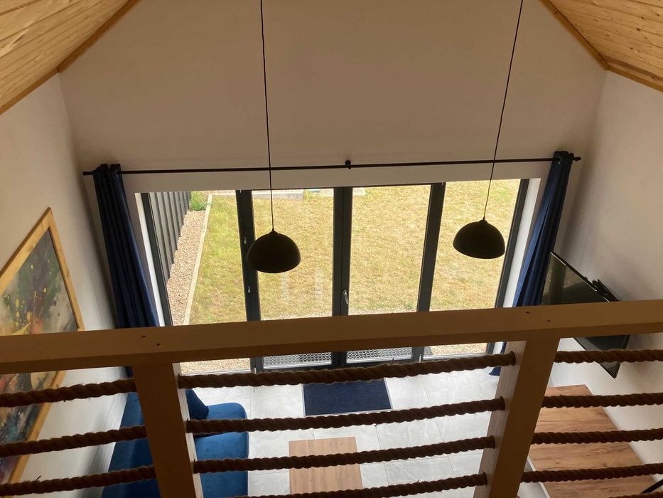 Domki „Bajka” nad jeziorem przy plaży w Zaździerzu