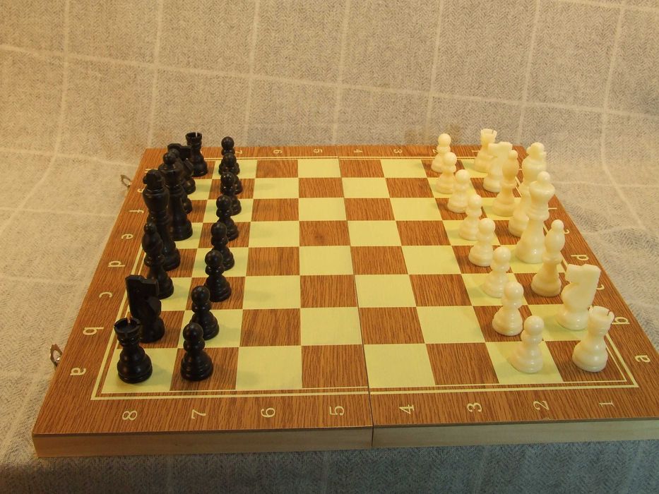 Шахматы шашки нарды, игровой набор 3в1/дерево/большие/шахи