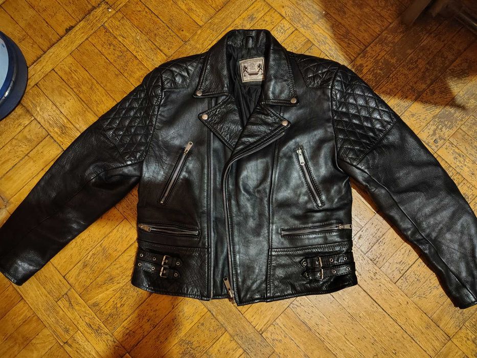 Чоловіча шкіряна косуха BLL Real Leather