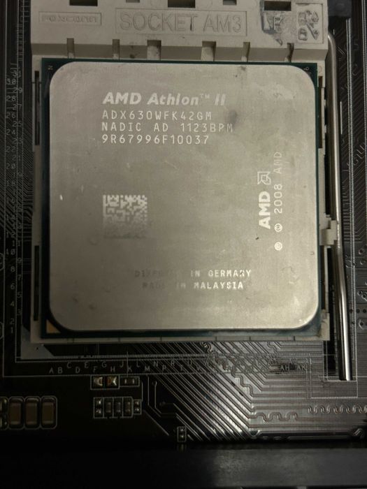 Комплект мат плата процесор і память AMD Athlon X4 630 8Gb DDR3