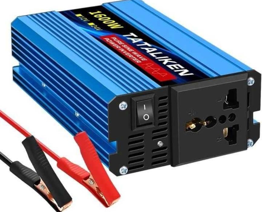 Інвертор TATALIKEN з 12В на 220В 1600W чистий синус