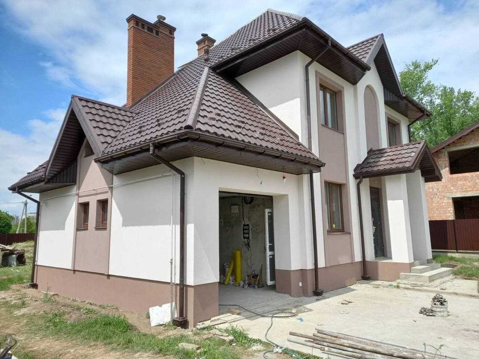 Фасадні роботи/Пінопластом і Мінеральною ватою/Утеплення фасадів