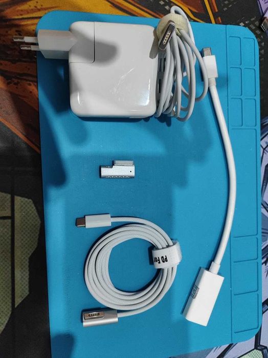 MacBook Air 2016 A1465 11.6-Polgadas Com Cabos, adaptadores e Case