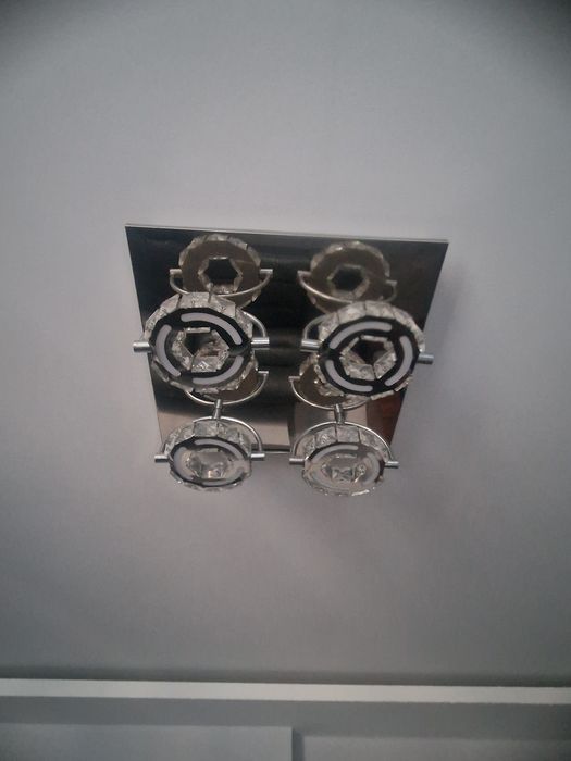 Zestaw lamp led Glamor  do salonu i jadalni.