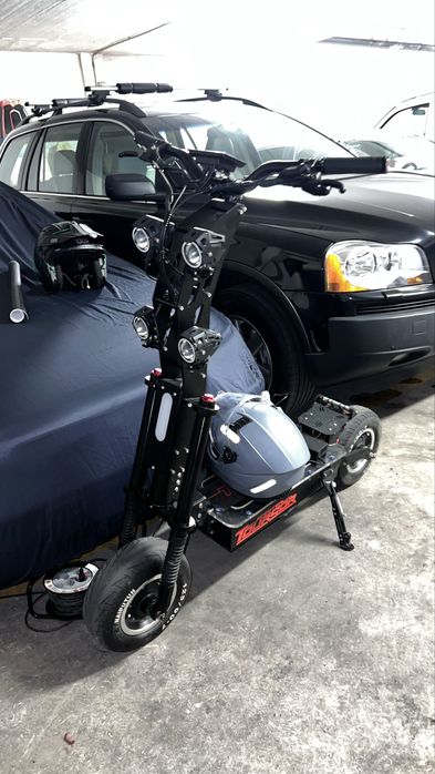 Trotinete 10000w 72v velocidade maxima 169kmh