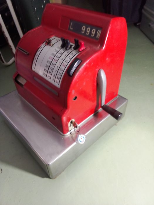 Caixa registadora antiga