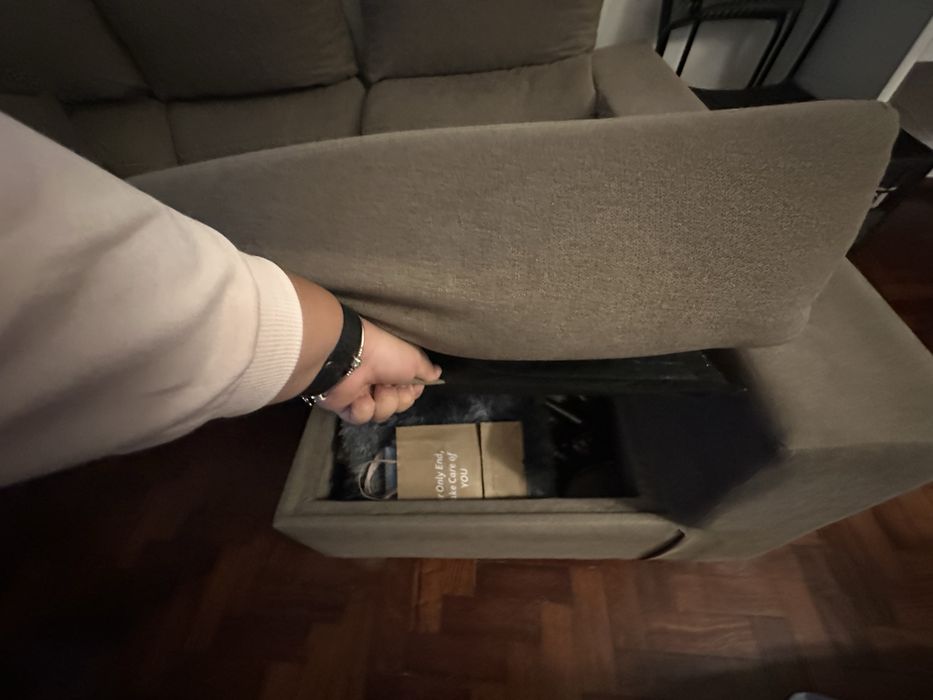 Sofa tres lugares retratil