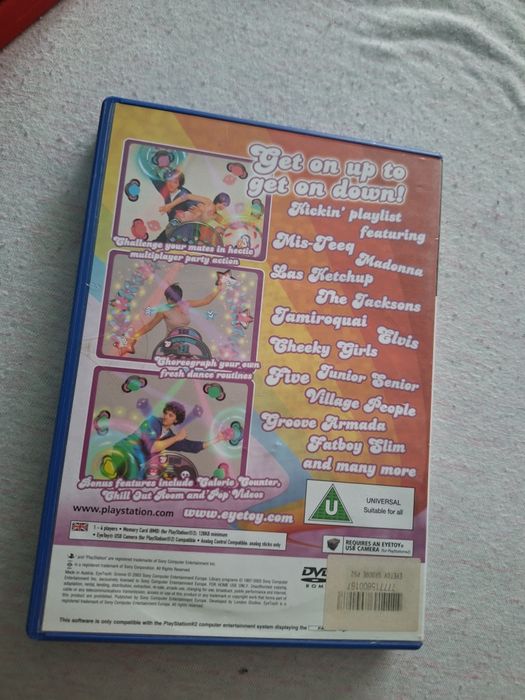 Eyetoy groove ps2