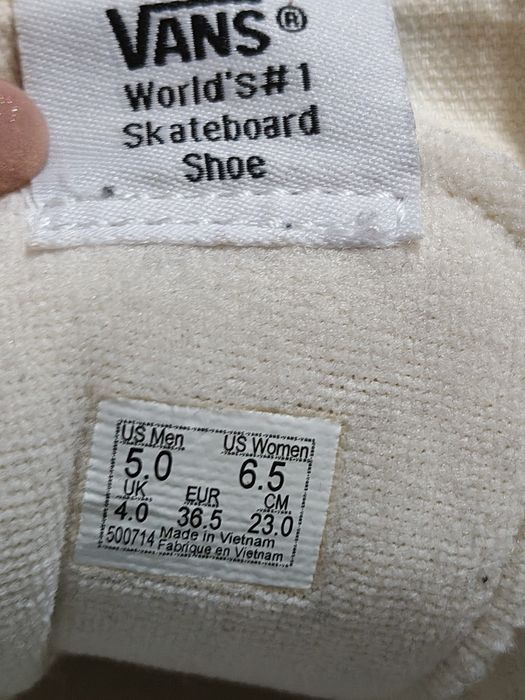 Vans wysokie trampki damskie rozm.38.5