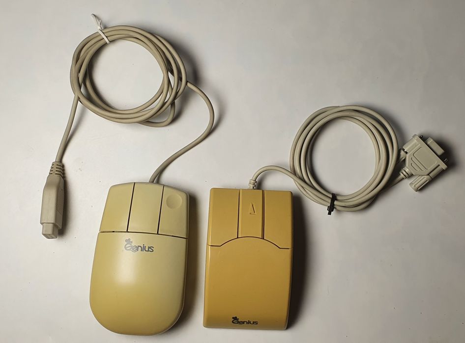 Zestaw 2 RETRO myszek "GENIUS" AMIGA / Commodore
