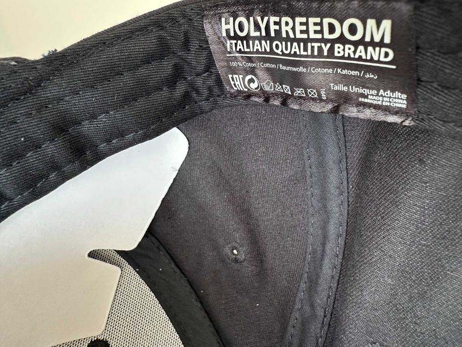 Boné snapback preto HolyFreedom Marvellous Cap