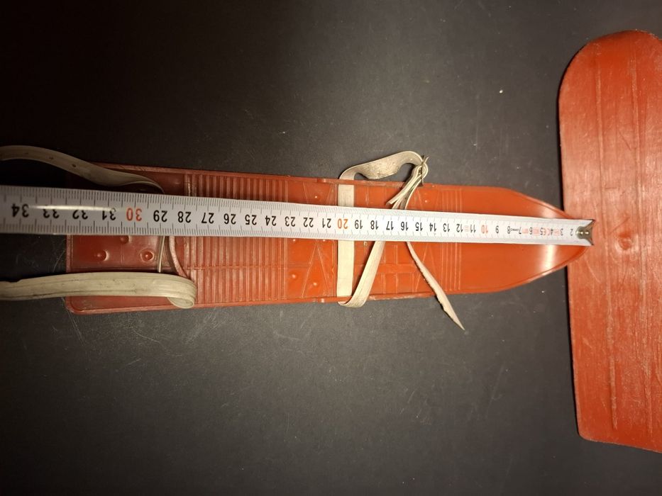 Stare narty dziecięce prl